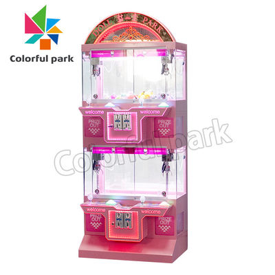 Münzen-Toy Claw Crane Machine Prize Arcade Game für vier Leute