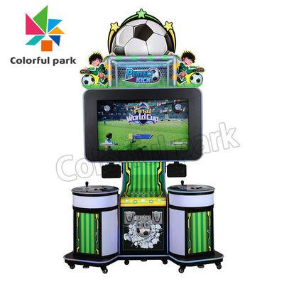 Worldcup-Meisterschaftskinderinnenkartenabzahlungsfußball glückliche Fußball-Arcade-Spiel-münzenbetriebenmaschine