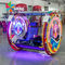 Theater-Münzen-Schieber Arcade Machine 360 Grad-drehendes Rad glückliches Leba-Auto-Stuhl-Schwingen-Auto