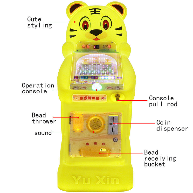 14mm Outdoor High Quality Children Coin-Operated Arcade Pinball Machine