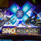 Kreuz-Schnee moto der Münzen-OP SNO, das Bewegungssimulatorarcade-spiel Münzen-Arcade-Maschines fährt