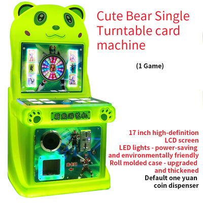 17-Zoll-Single-Player-Münzbetriebene Unterhaltungs-Spiel Drehteller Kartenmaschine