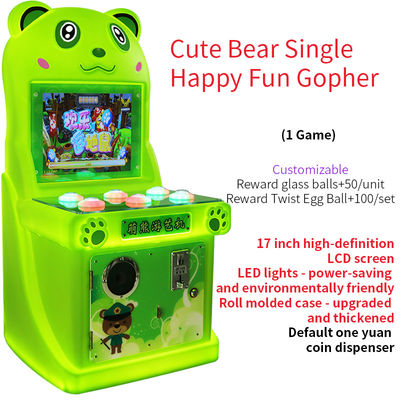 Einzelspieler-Münzbetrieb Video-Klick-Spiel Arcade-Spielmaschine