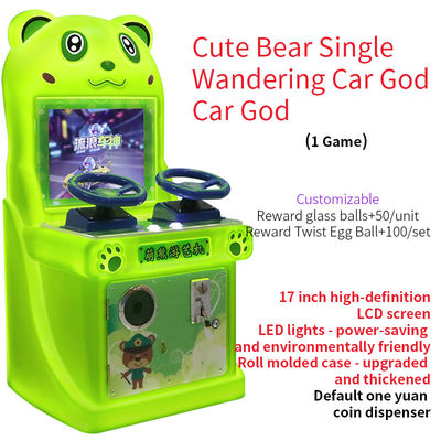 Arcade-Rennwagen-Maschine Münz-Mall-Maschine Kinder Wandern Auto Gott Rennspiel
