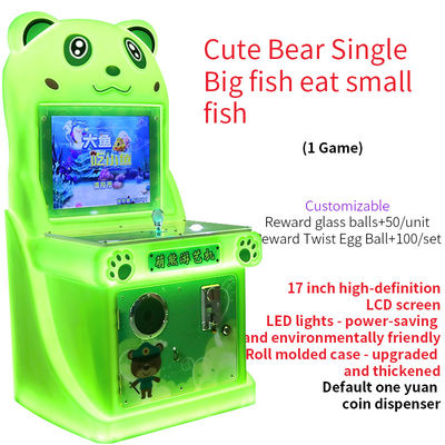 Münzbetriebene Arcade-Maschinen Große Fische essen kleine Fische Spiele Joystickbetriebene Spielautomat