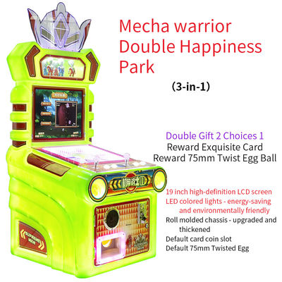 Krieger Arcade Münzbetriebene Mechanische Krieger Zwei-Spieler Happy Park Spielmaschine