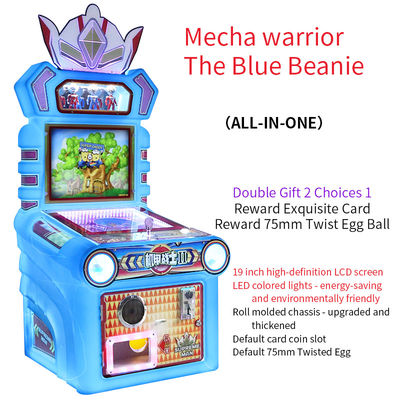 Münzmanagement Abenteuer des Mech-Kriegers Kleines Blauhut Kinder Arcade-Spiele