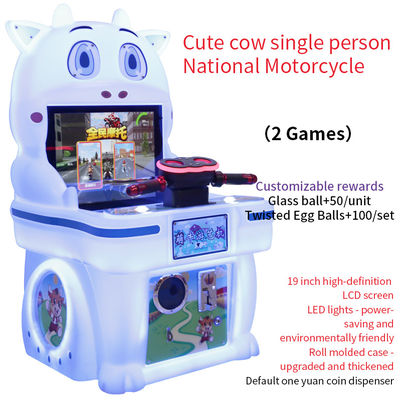 Geschwindigkeitsrennen Arcade-Spielmaschine Schrank Hersteller Coin Mall Robot Für Kinder National Motorcycle