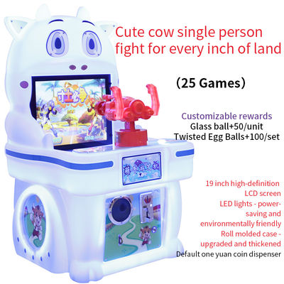 Münzbetriebene Arcade-Spielmaschine für Kinder Allein muss man kämpfen