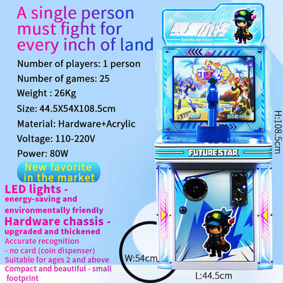 Einzelspieler-Spiele Monster Feind Land Kampf-Spiel Straße Kampf-Münze Betrieben Game MachineMachine