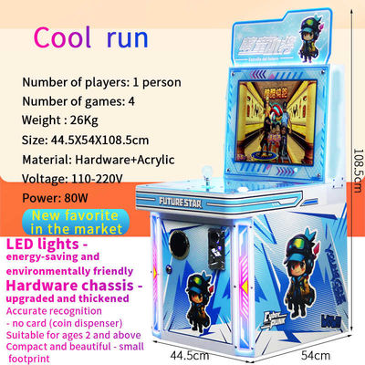 Spiele Kinder Single Cool Run Joystick Spiel geeignet für alle Altersgruppen Videospiel Münze wird Qualität Hardware aufzeichnen