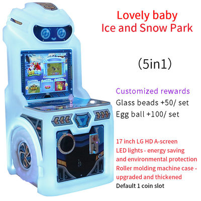 17-Zoll-Indoor-Elektronische Spiele Städtische Unterhaltungsgeräte Kinderspielmaschine