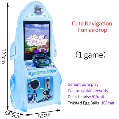 Kinder-Münzspiel-Spaß-Indoor-Vergnügungspark-Arcade-Navi-Maschine
