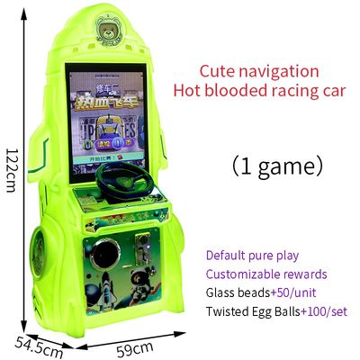 Neue Fabrik-Direktverkauf Kinder Münzbetriebene Rennspiel-Arcade-Spielmaschine