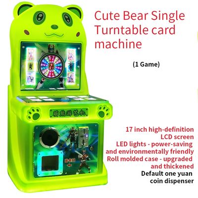 Einzelspieler-Turntable Münzbetriebene Arcade-Mini-Modell 17-Zoll-Spielmaschine für Kinder