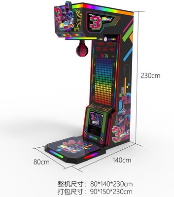 Großes Indoor Entertainment Münzbetriebene Karikatur-Arcade Box-Spielmaschine